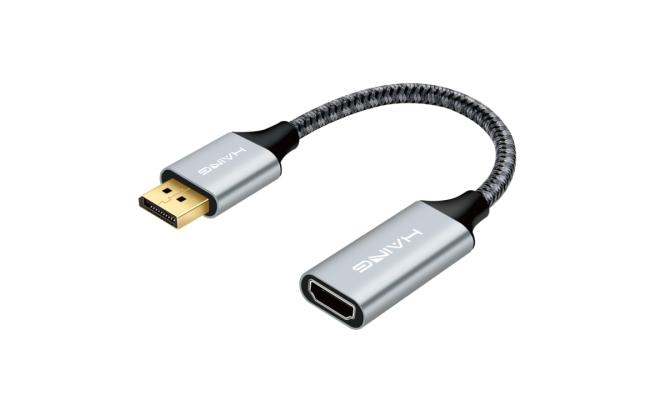 HAING HI-2052-DHA DisplayPort To HDMI Adapter