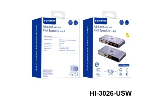 HAING HI-3026-USW 2 in 4 out High Speed Switch