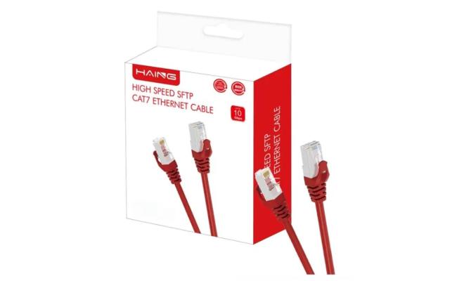 HAING HI-CAT704-15M High Speed SFTP CAT7 Ethernet Cable 15M