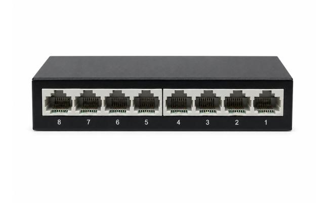 HAING HI-ESW-8PM-G 8 Port 10/100/1000 Unmanaged Ethernet Switch