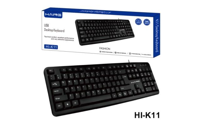 HAING HI-K11 Wired USB Computer Keyboard