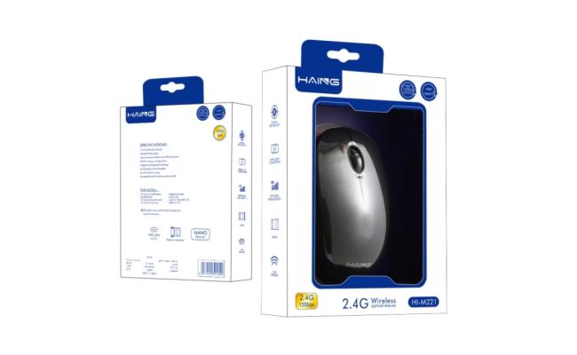 HAING HI-M221 2.4G Wireless Optical Mouse