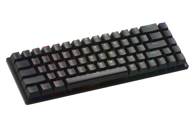 HAING HI-MKB68-BK Mechanical Blue Switch Wired Gaming Keyboard -Black