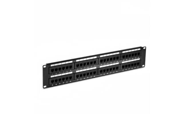 HAING HI-PTP03 CAT6 48 Port Loaded Punch Down Patch Panel