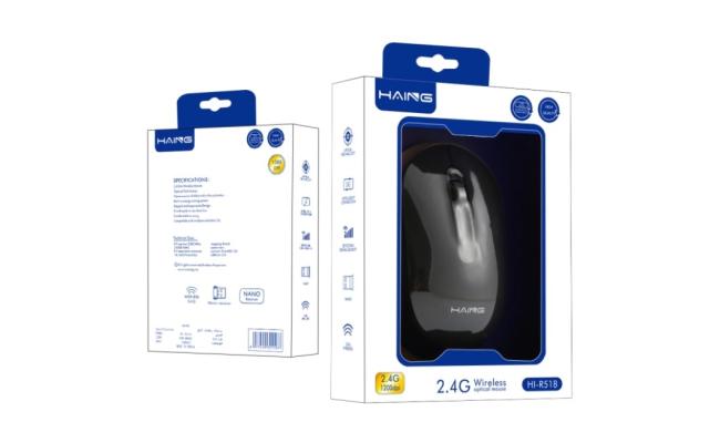 HAING HI-R518 2.4G Wireless Optical Mouse 1200 DPI
