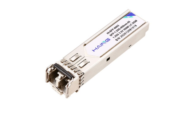HAING HI-SFP-0003 SFP 1.25G Multi-Mode Duplex Fiber Module 550M
