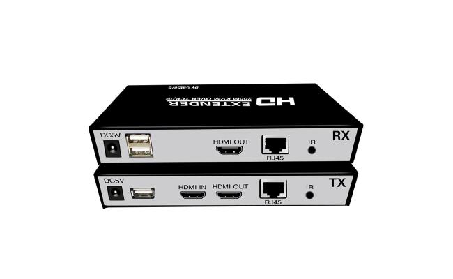 HDMI Extender Long Distance 1080P HD RJ45 with USB-200m