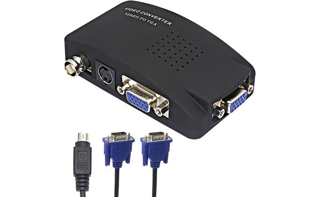 High Resolution BNC to VGA Video VGA Converter