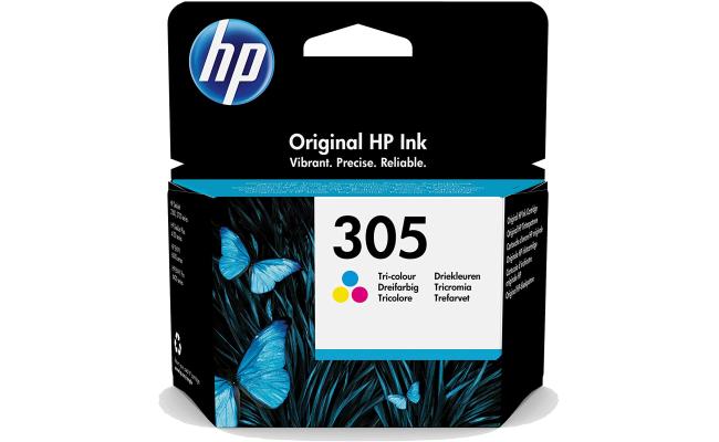 HP 305 Tri-color Original Ink Cartridge