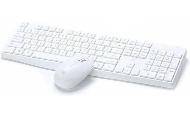 HP CS10 Wireless Keyboard and Mouse Combo -White