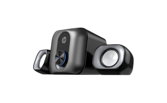 HP DHS-2111S Wired Mini Multimedia USB PC Speaker with 3.5mm
