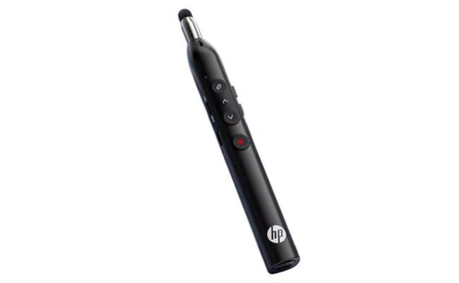 HP SS232 Multi-function Wireless Retractable Presentation Laser Pen Pointer -Black