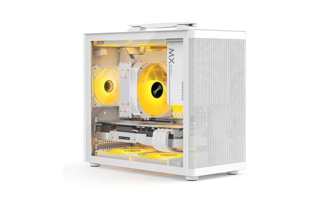 Huntkey A320G PC Empty Gaming Case without Fans -White