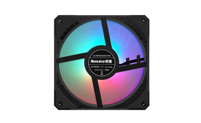 Huntkey GS120 RGB Gaming Fan Sata Cable -Black