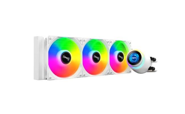 Huntkey GX360R Atlas Shark Cooling 3 Fans -White
