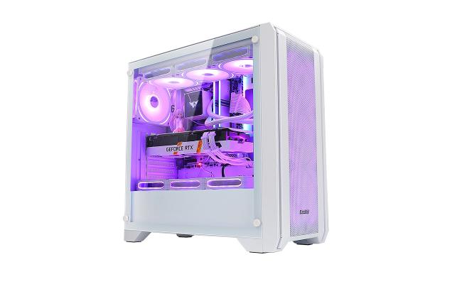 Huntkey GX750A Empty Gaming Case Without Fans  -White