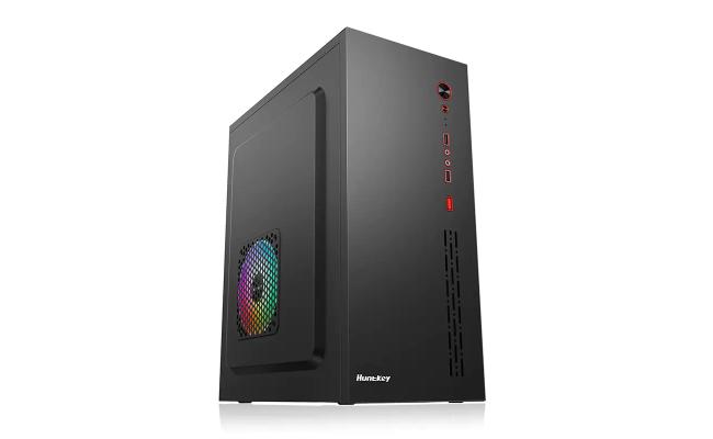 Huntkey HK360 ATX Business PC Case Without Fans -Black