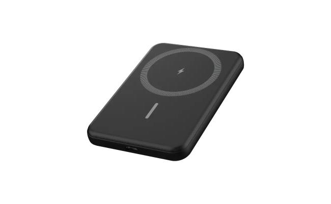 Huntkey MG01-5K 5000mAh Wireless Magnetic Power Bank 85V 19.25Wh -Black
