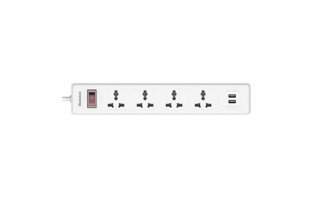 Huntkey SSZ507 4Port + 2USB Port Power Strip