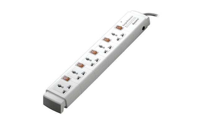 Huntkey SZC502 5 Port Surge Protector Power Strip 3M Cable MK Plug