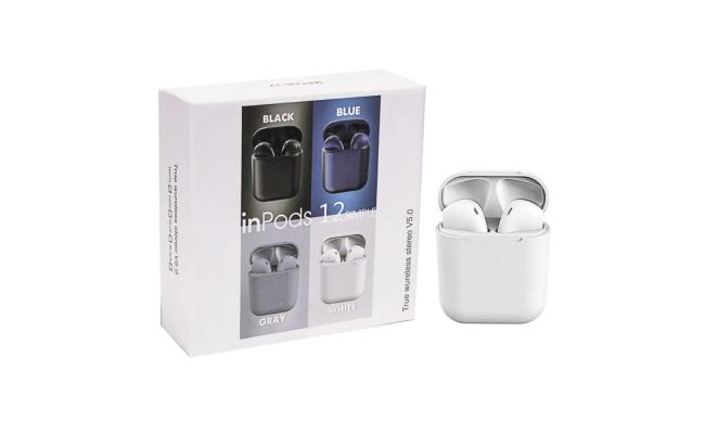 InPods 12 Simple Wireless Stereo Earphone V5.0