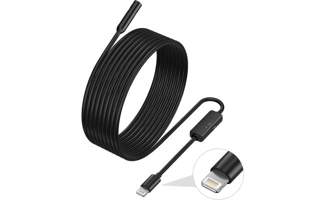 IP68 Waterproof 7.9mm Lens Endoscope Camera for iPhone (10M)