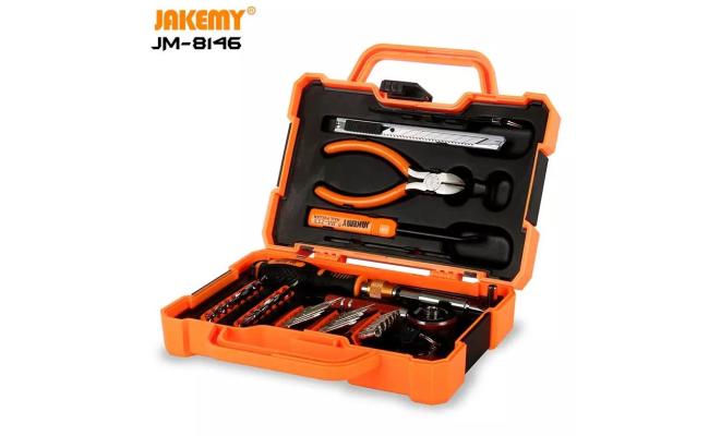JAKEMY JM-8146 47 in 1 Household DIY Maintenance toolkit