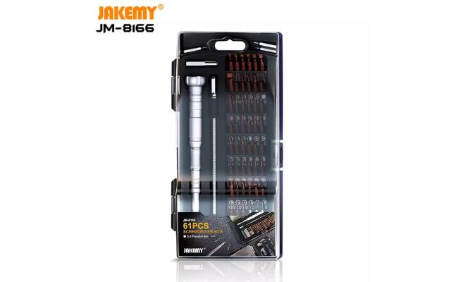 JAKEMY JM-8166 61 in 1 Portable precision screwdriver set