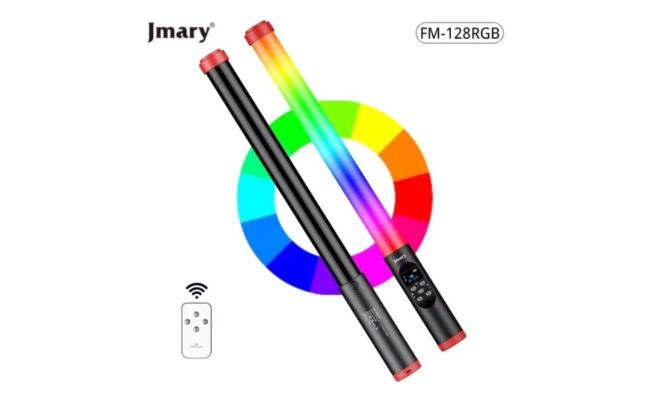 Jmary FM-128RGB Waterproof RGB LED Light Wand with Remote