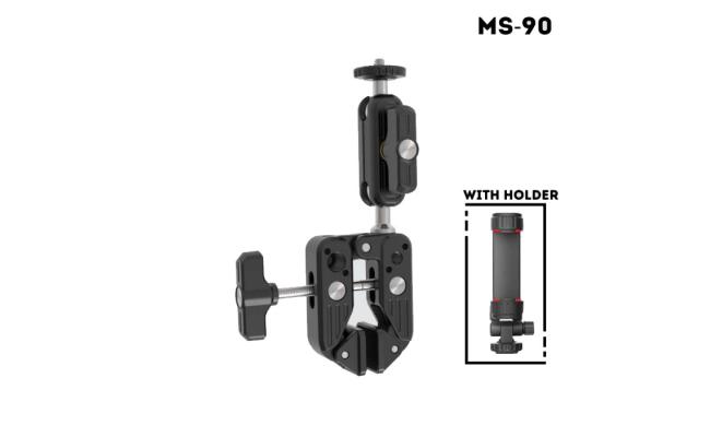Jmary MS-90 Multi-Functional Clamp Holder for Camera or Phone