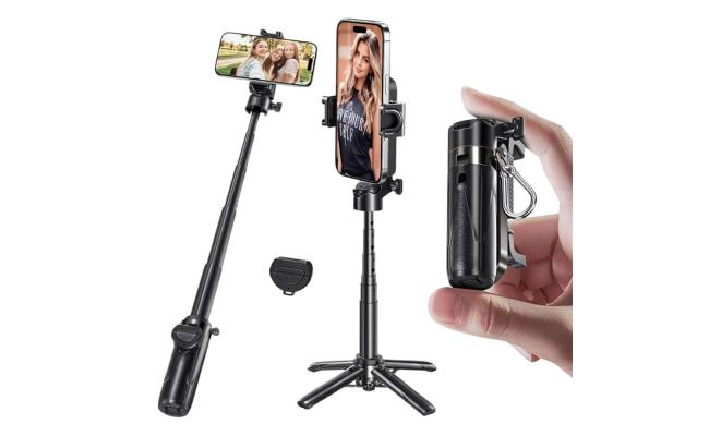 Jmary MT-18 Mini Selfie Stick with Bluetooth Remote