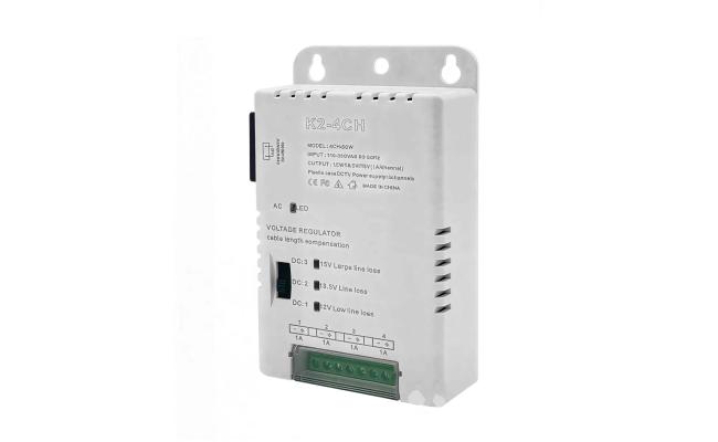 K2-4CH 4 Channel AC/DC Power Supply 60W