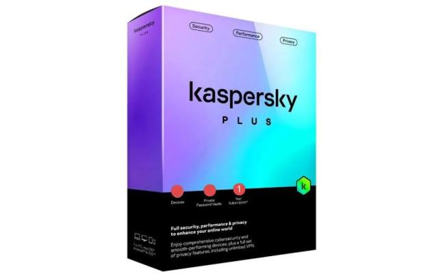Kaspersky Plus Internet Security 5 Devices Anti-Phishing & Firewall Unlimited VPN Password Manager