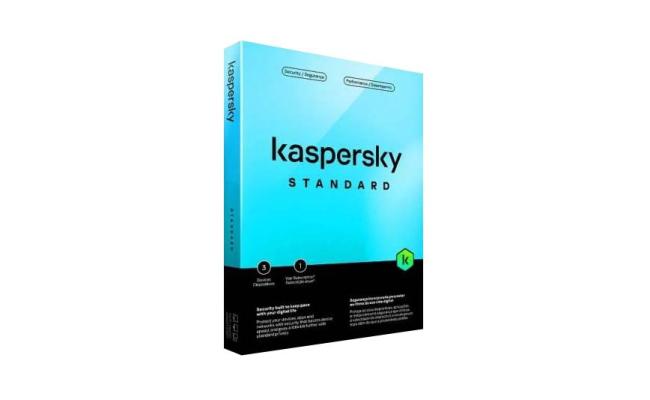 Kaspersky Standard Antivirus 3 Devices Advanced Security Online Banking Protection Performance Optimization 1 Year