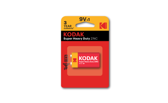 KODAK Super Heavy Duty Zinc Battery K9VHZ