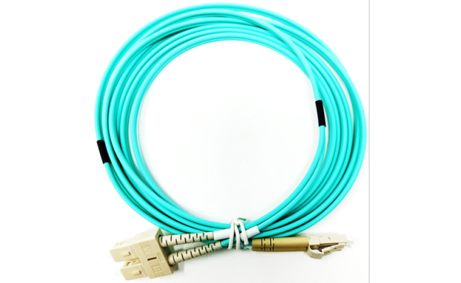 LC-LC Multimode Fiber Patch Cord-1M