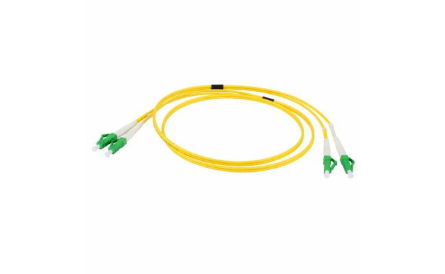 LC-LC Singlemode Fiber Patch Cord Duplex- 1M