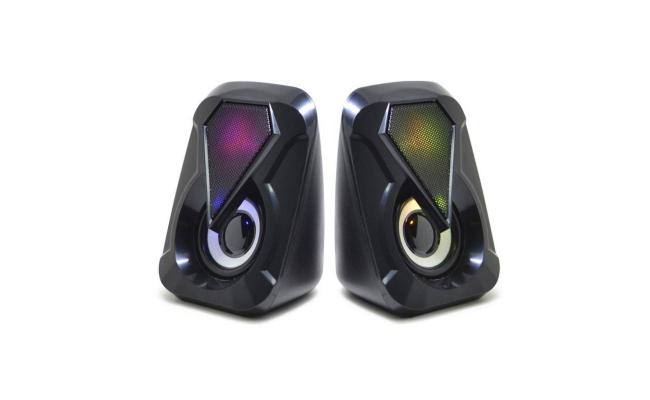 Leerfei E-1053 RGB USB Speaker