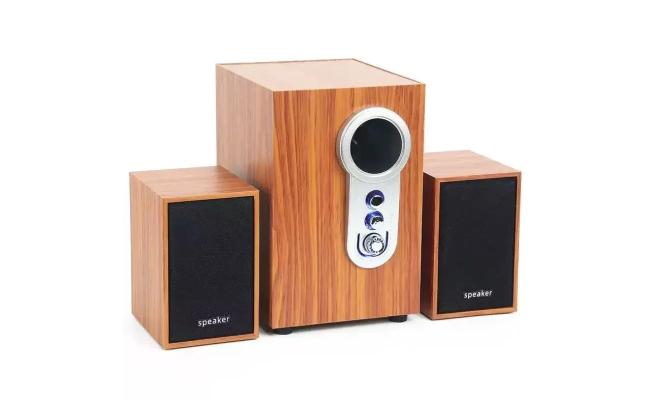 Leerfei M-2202 2.1 Multimedia Wired Subwoofer Speaker
