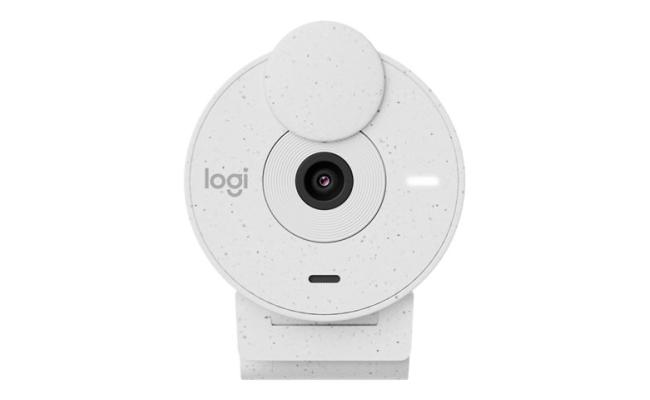 Logitech BRIO 300 Full HD 1080P Webcam -White