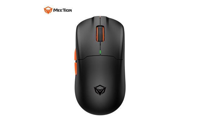 Meetion Air GW39 PAW3395 Sensor Wireless Gaming Mouse with Charging Dock -Black