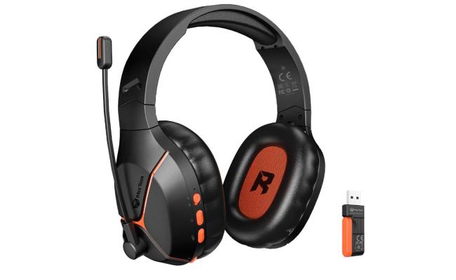 Meetion BTH011 Tri-Mode 2.4G Wireless Bluetooth & Wired Gaming Headset -Black