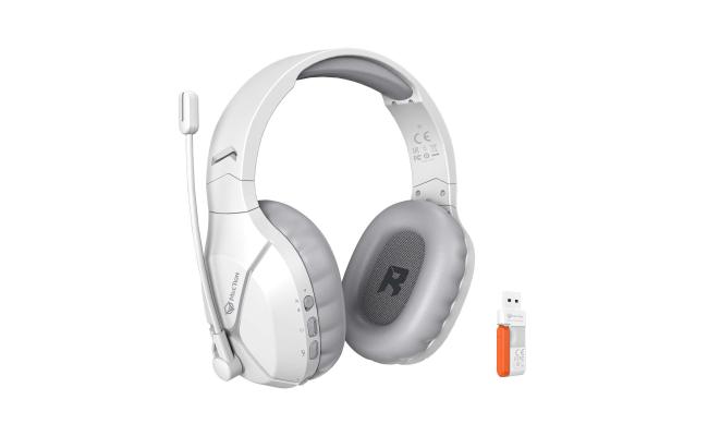 Meetion BTH011 Tri-Mode 2.4G Wireless Bluetooth & Wired Gaming Headset -White