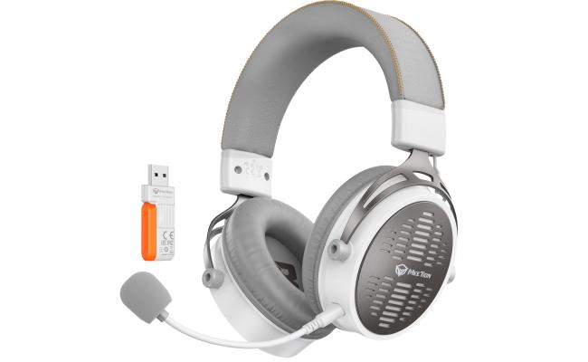 Meetion BTH013 Tri-Mode Wireless Surround Sound Gaming Headset -White