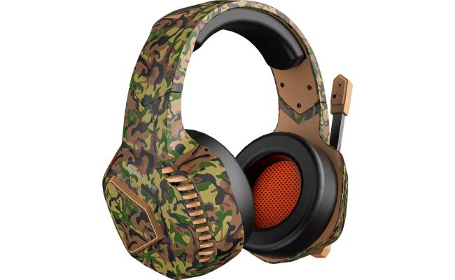 Meetion BTH014 2.4G Wireless Bluetooth & Wired Gaming Headset -Green