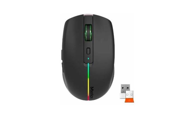 Meetion BTM002 2.4G Wireless & Bluetooth Dual Mode Mouse -Black