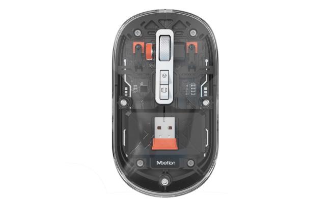 Meetion BTM005 Dual Mode 2.4G Bluetooth & Wireless Mouse -Black
