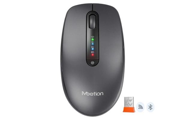 Meetion BTM100R Wireless Silent Rechargeable Mouse