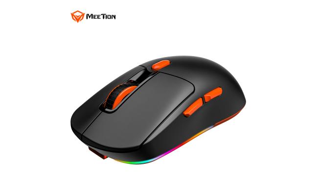 Meetion GW38 Wireless E-Sport Gaming Mouse with Magnetic Charging Dock -Black