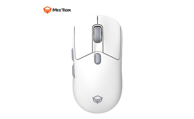 Meetion GW38 Wireless E-Sport Gaming Mouse with Magnetic Charging Dock -White